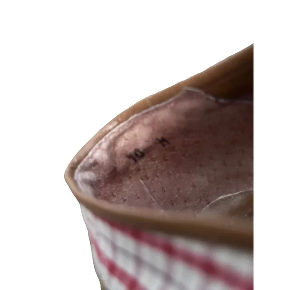 ZALO Women's Needlepoint Flowers Leather Flats Loafers Slip On Shoes Size 10 - Picture 7 of 7